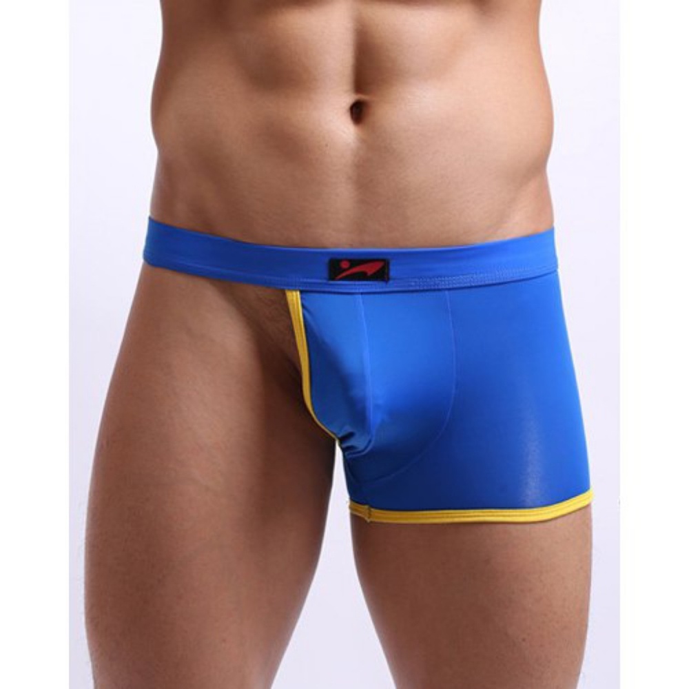 Sexy Blue Mens Boxer Lingerie